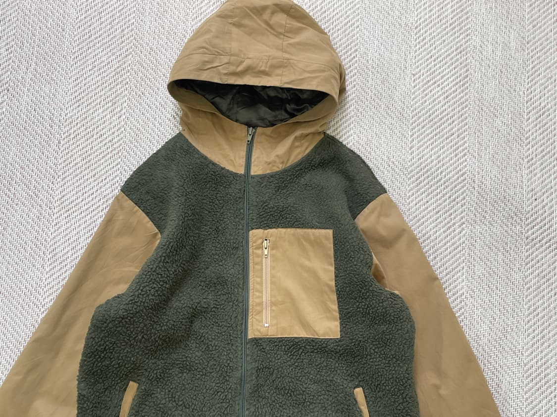 크리스찬 조르주 보아 플리스 후드 집업 재킷 J04168 상품이미지3