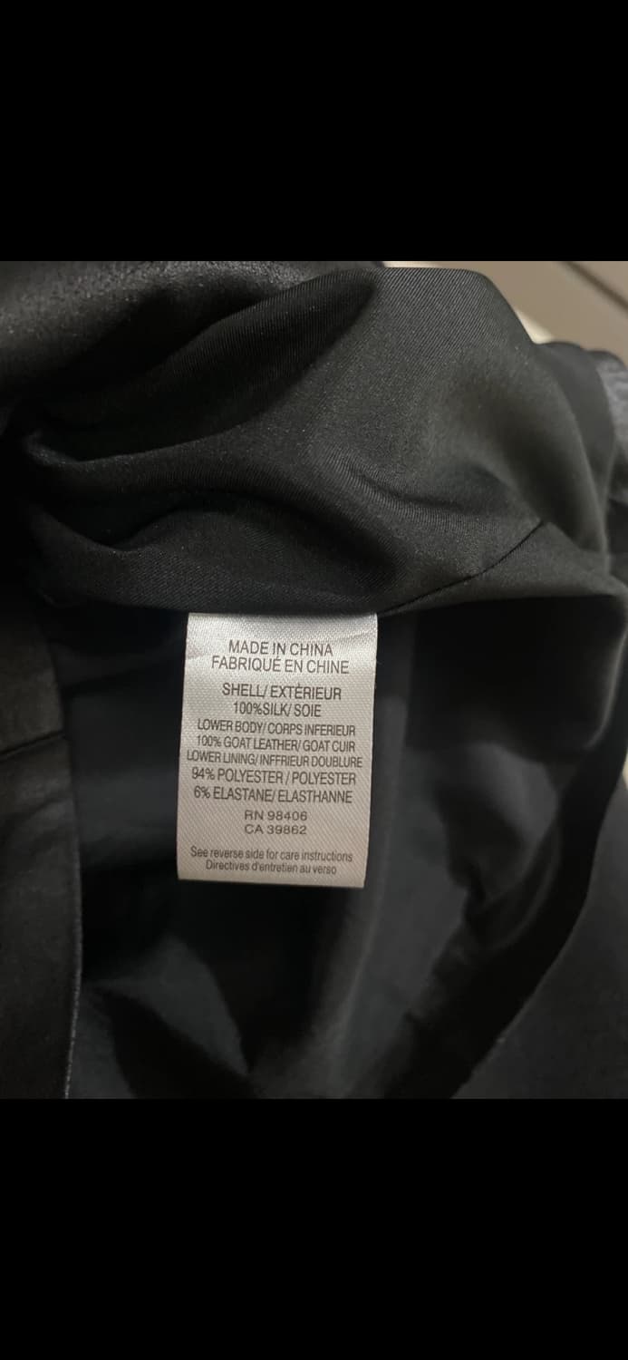 Theory 띠어리 실크 레더 원피스 상품이미지5