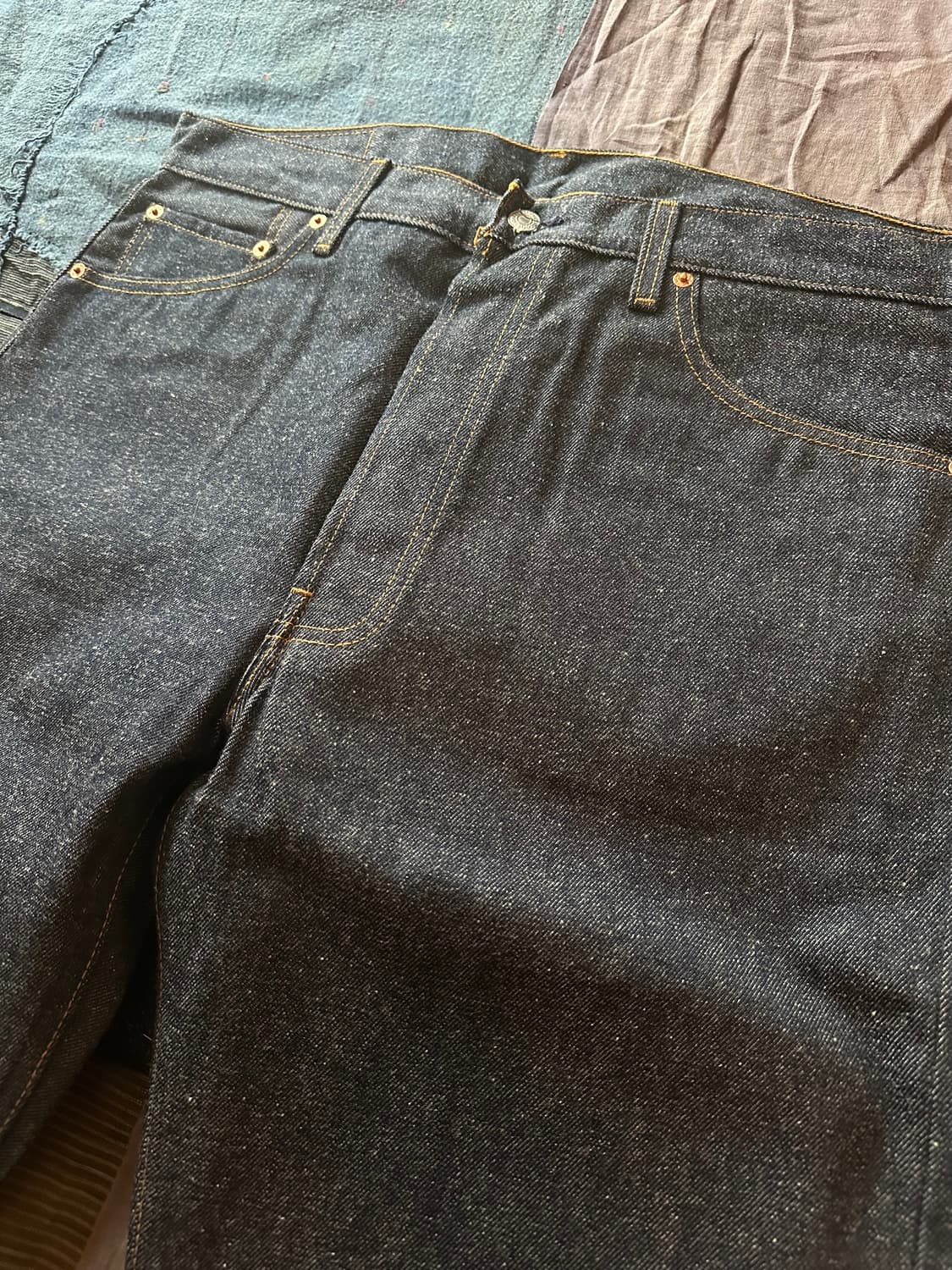 90s Dead Stock USA Levis 501 발렌시아 Denim 상품이미지4