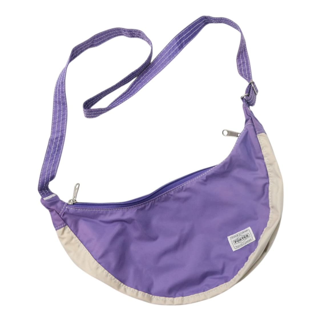 요시다 포터 나일론 반달 숄더백 퍼플 상품이미지1