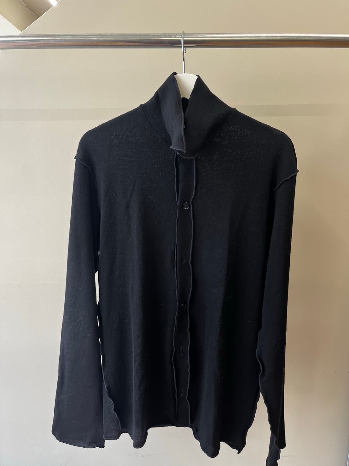 요지야마모토 뿌르옴므 00s 인사이드아웃 가디건 상품이미지3