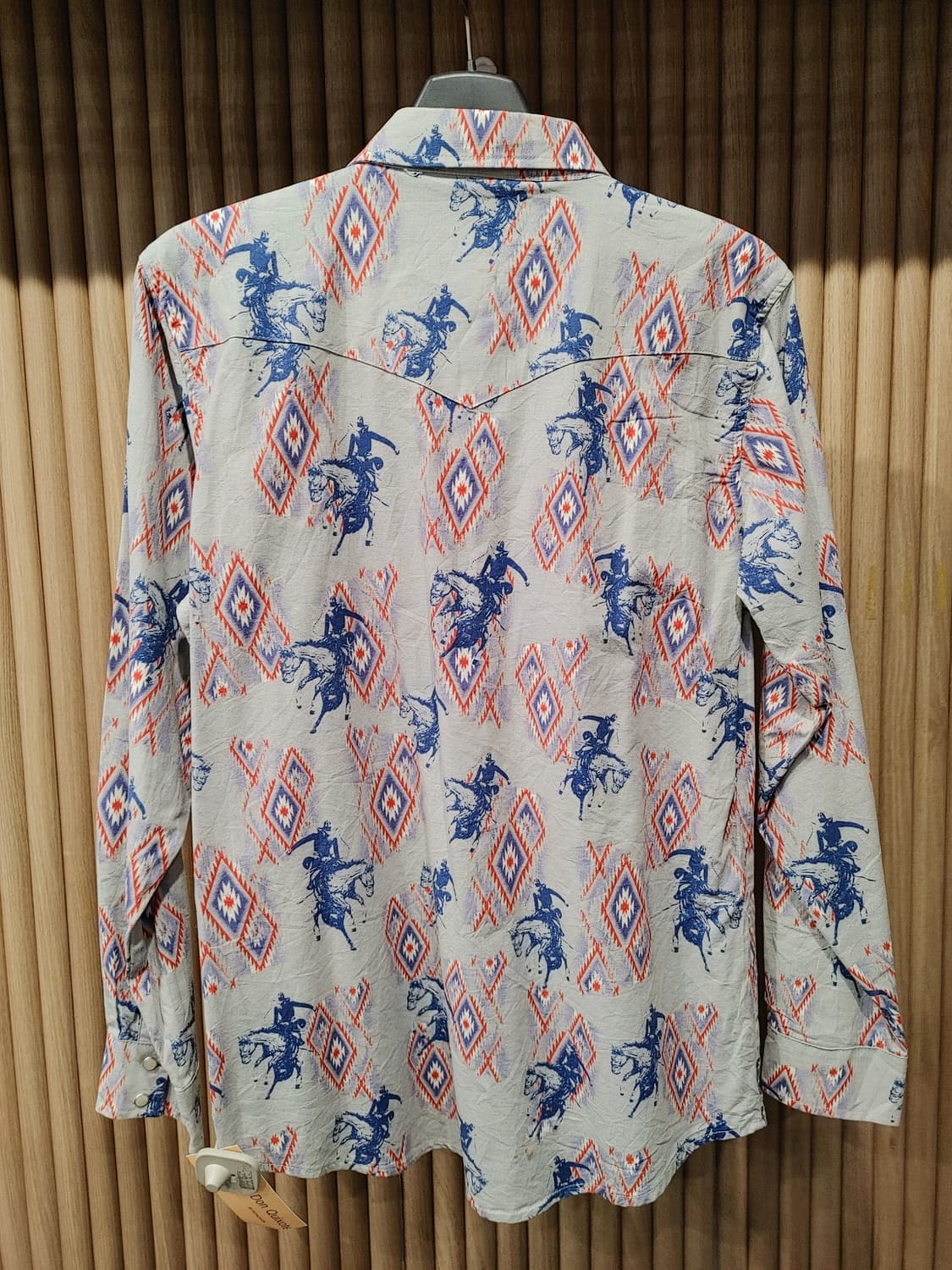 무배) 랭글러 홀스 프린팅 웨스턴 셔츠 - 2XL 상품이미지6