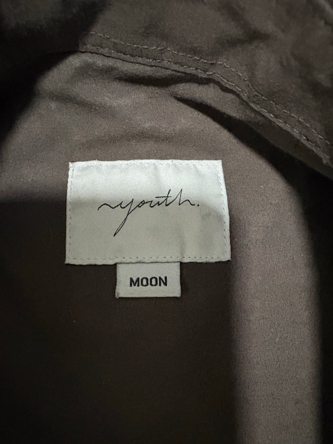 유스 스태프셔츠 브라운 M  상품이미지4