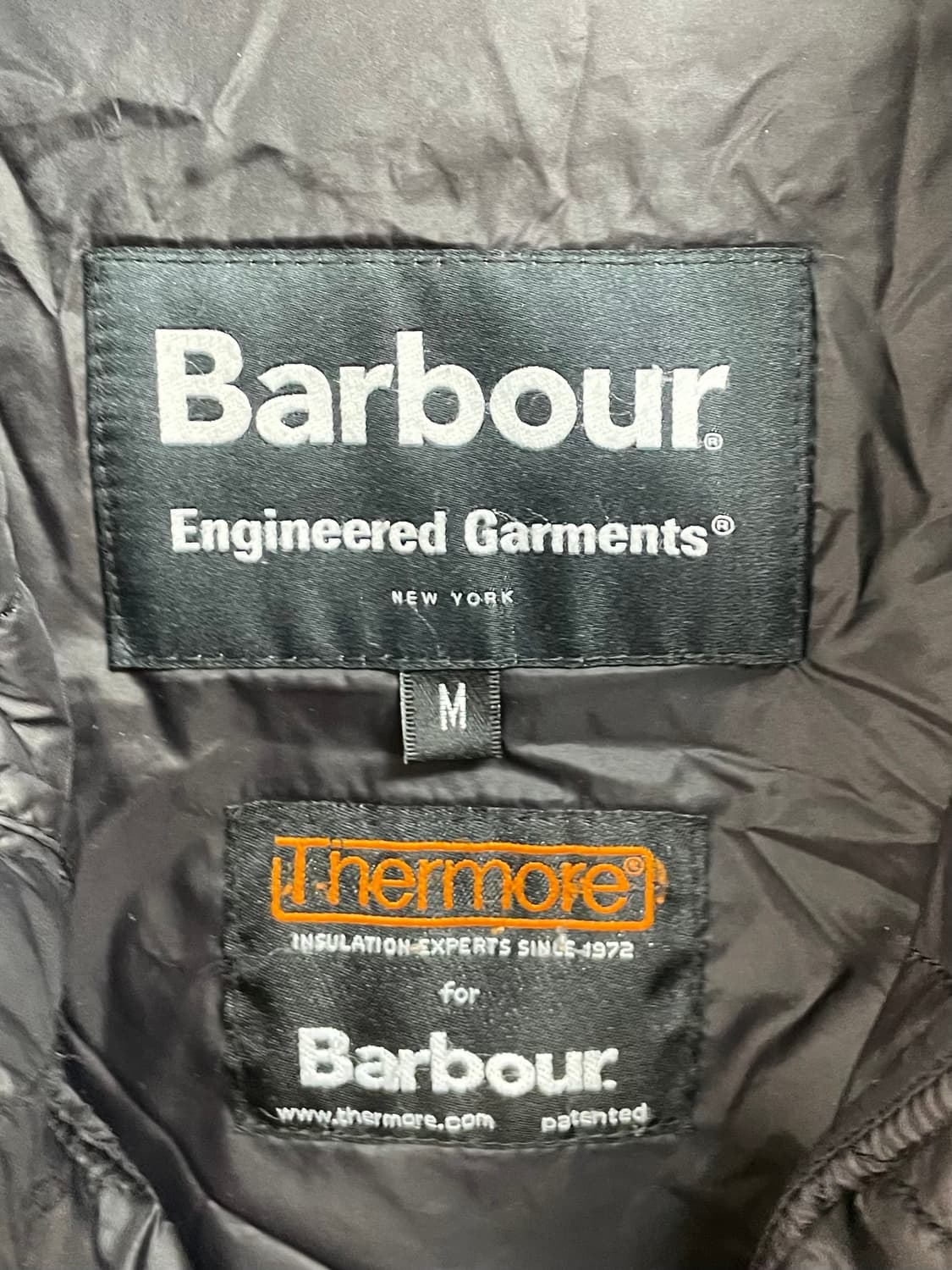 바버 X 엔지니어드가먼츠 퀼팅 후디자켓  (on.552) 상품이미지8