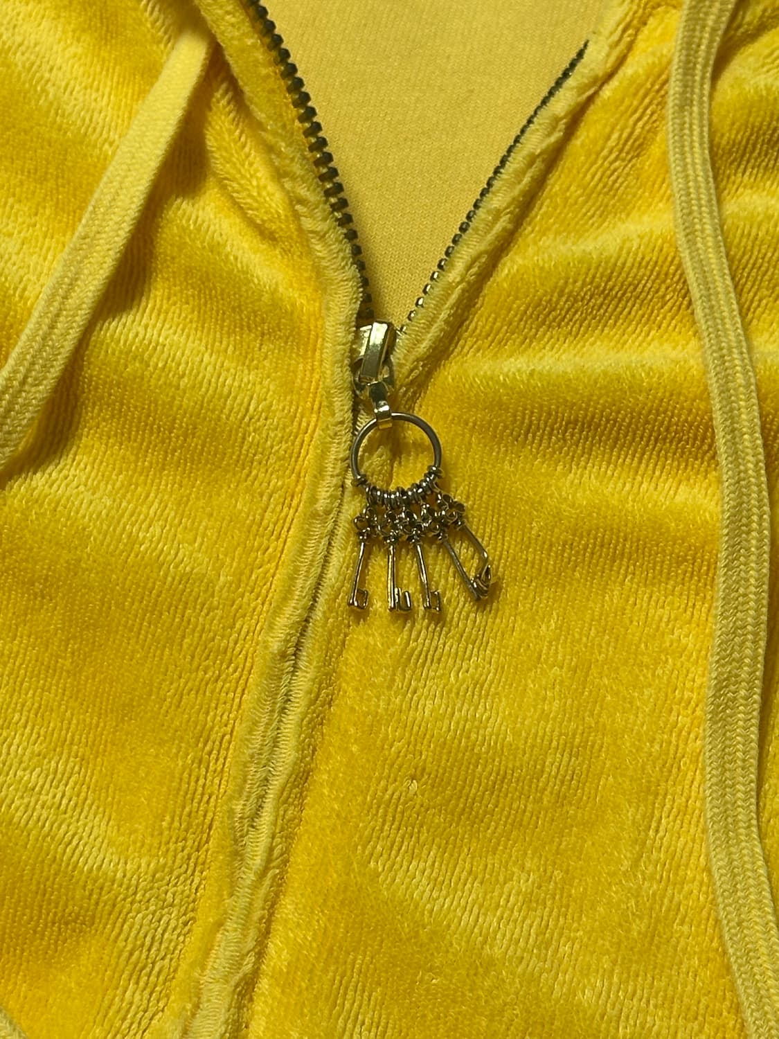 Juicy couture 쥬시꾸뛰르 벨벳 후드집업 상품이미지3