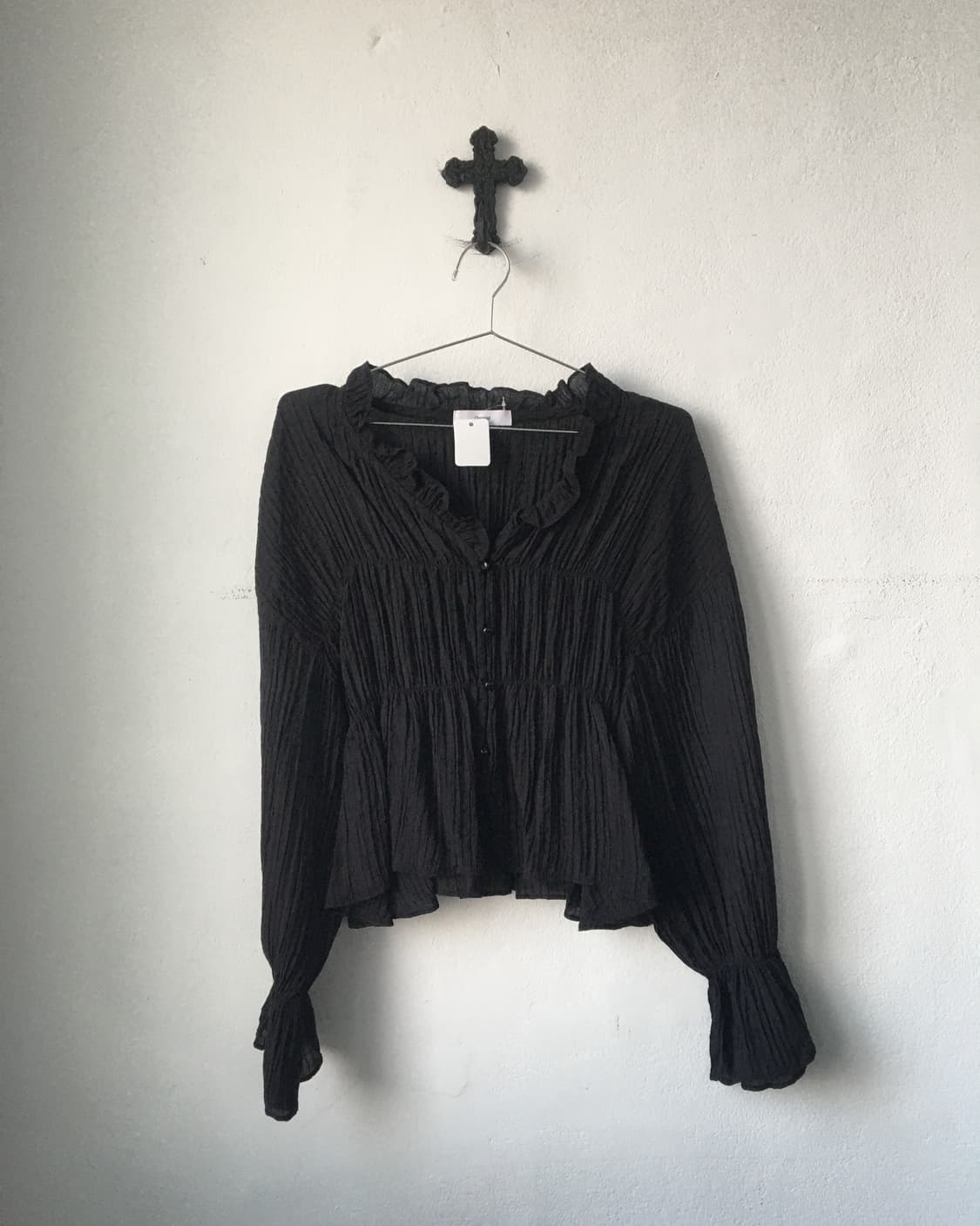 Shirring blouse 상품이미지1