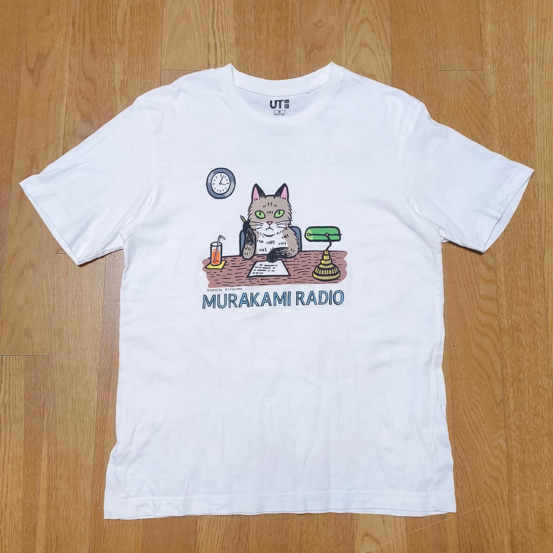 [M] 유니클로 UT x 무라카미 하루키 티셔츠 상품이미지3