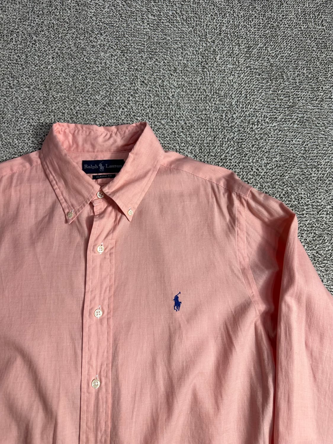 폴로 핑크 셔츠 상품이미지2