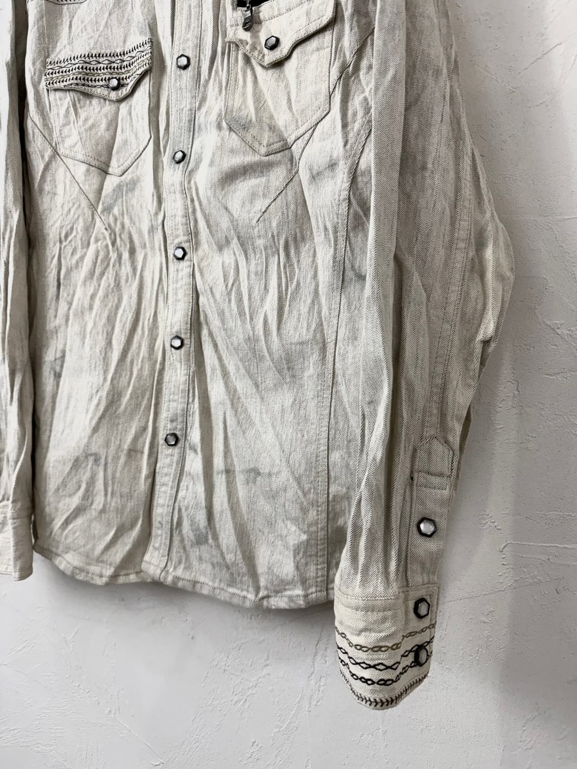 SCISSORS 링클드 웨스턴 셔츠 상품이미지3