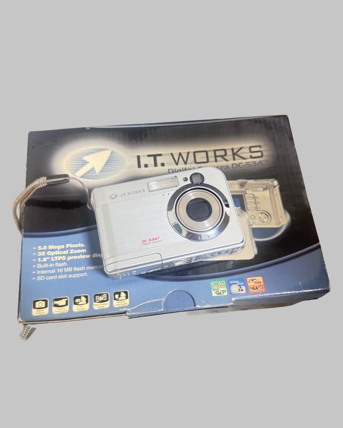 풀박,민트급) I.T WORKS 디지털카메라 DC-5347 상품이미지1
