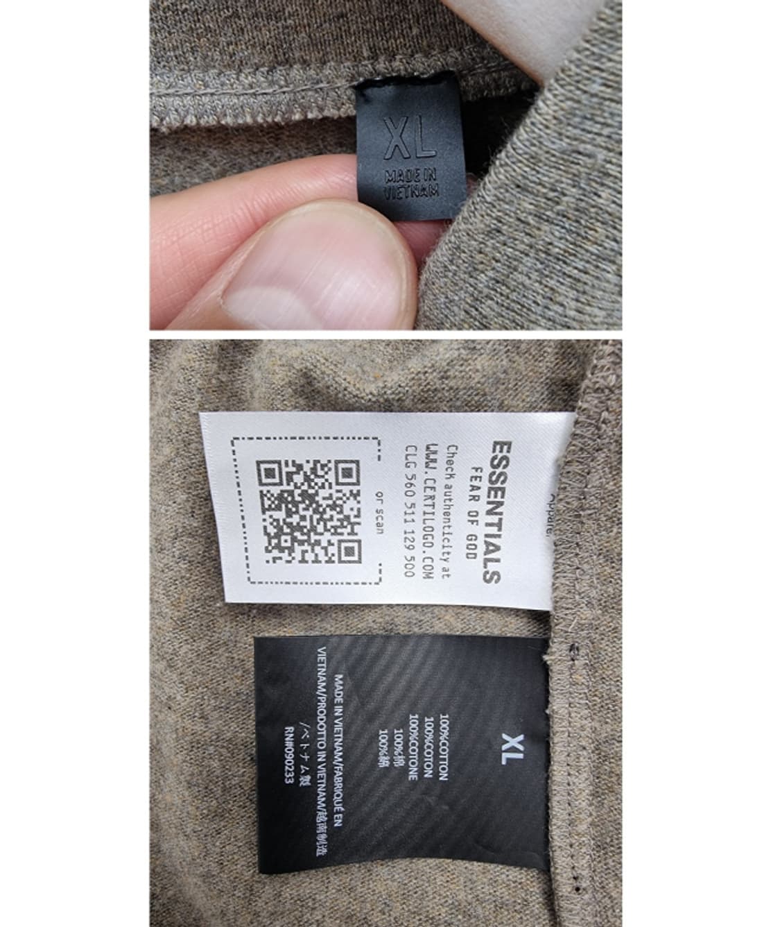 Fear of God ESSENTIALS 피어오브갓 에센셜 상품이미지8