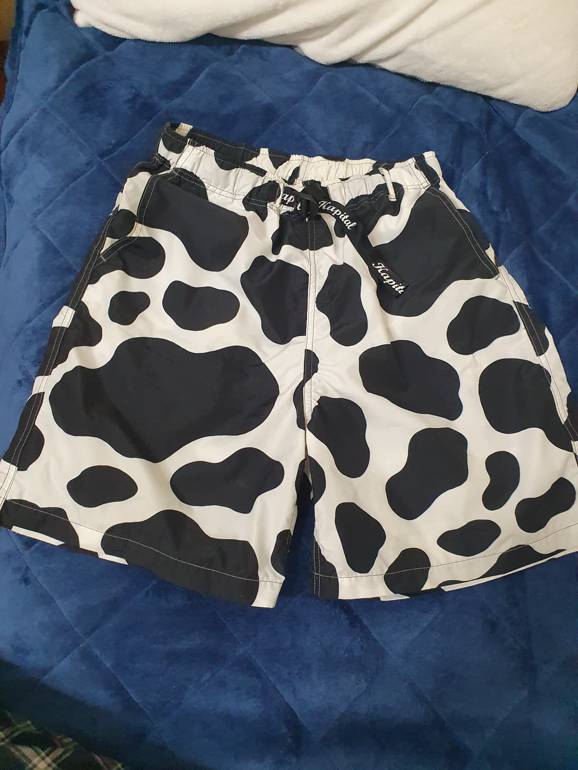 캐피탈 젖소무늬 비치 반바지 1사이즈 상품이미지1