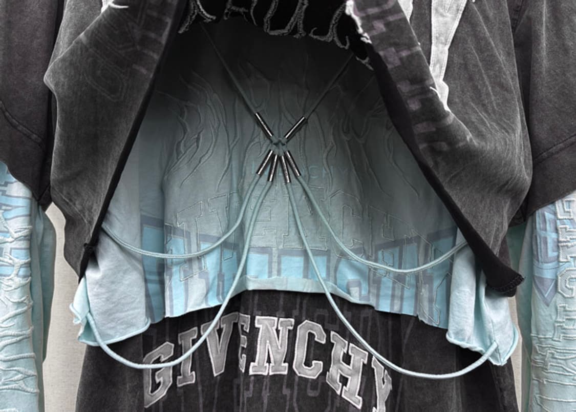 지방시 레이어드 바라클라바 긴팔 티셔츠 상품이미지4