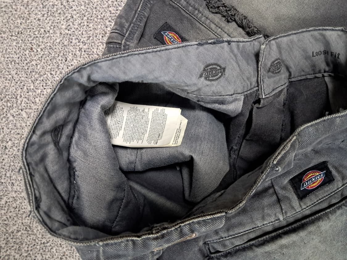 디키즈 워시드 스네이크 더블니 팬츠 상품이미지5