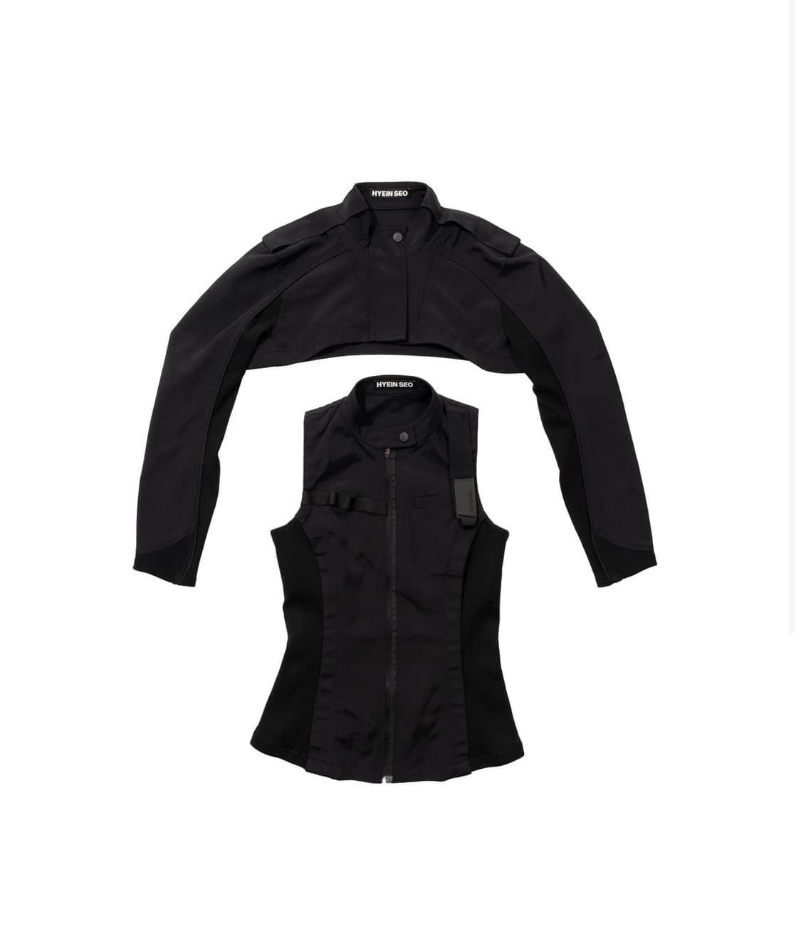 Hyeinseo 혜인서  Double Layer Moto Jacket 상품이미지3