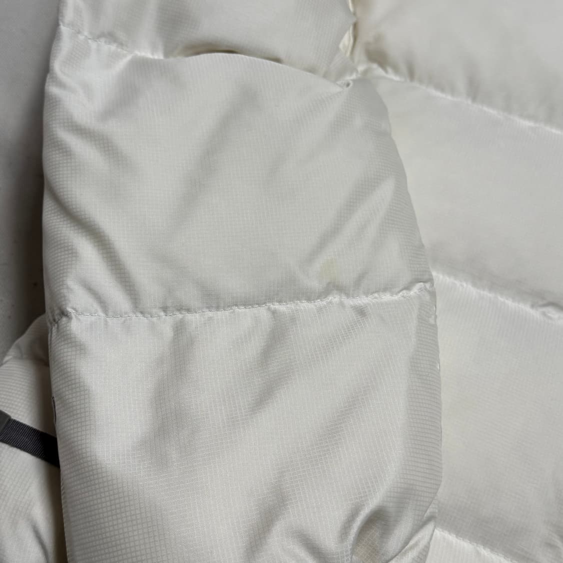 85 노스페이스 눕시 600 화이트 구스다운 패딩 상품이미지7