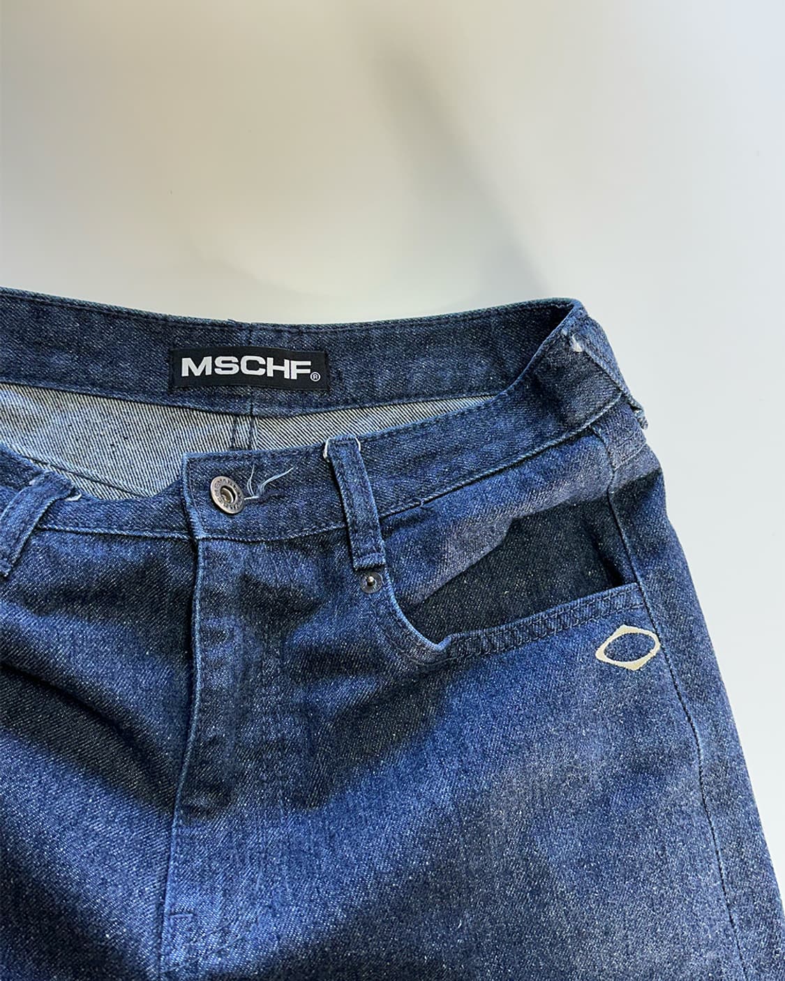 미스치프 롬버스 슬로치 데님 팬츠 상품이미지3