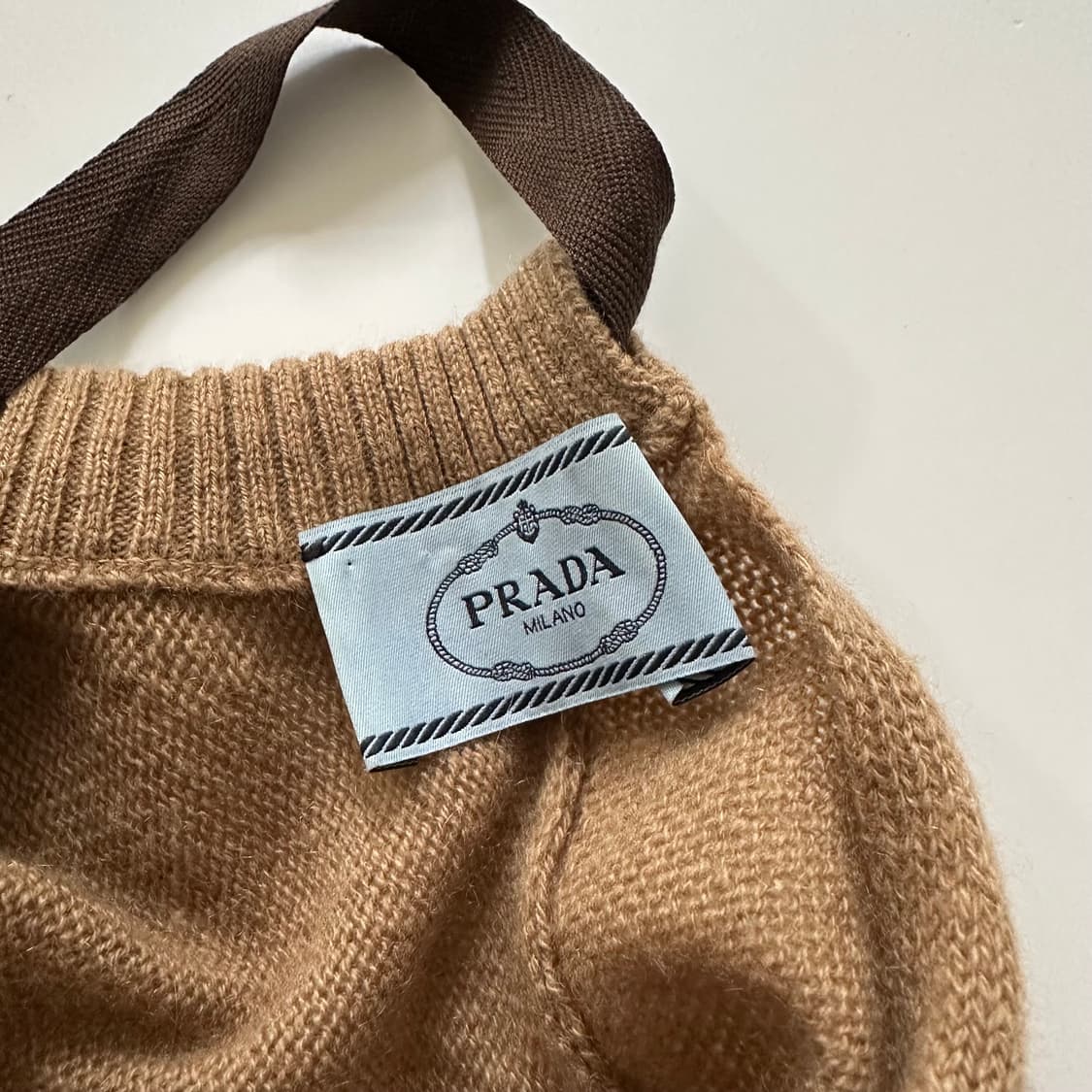 프라다 prada 캐시미어 니트 블라우스 상품이미지7