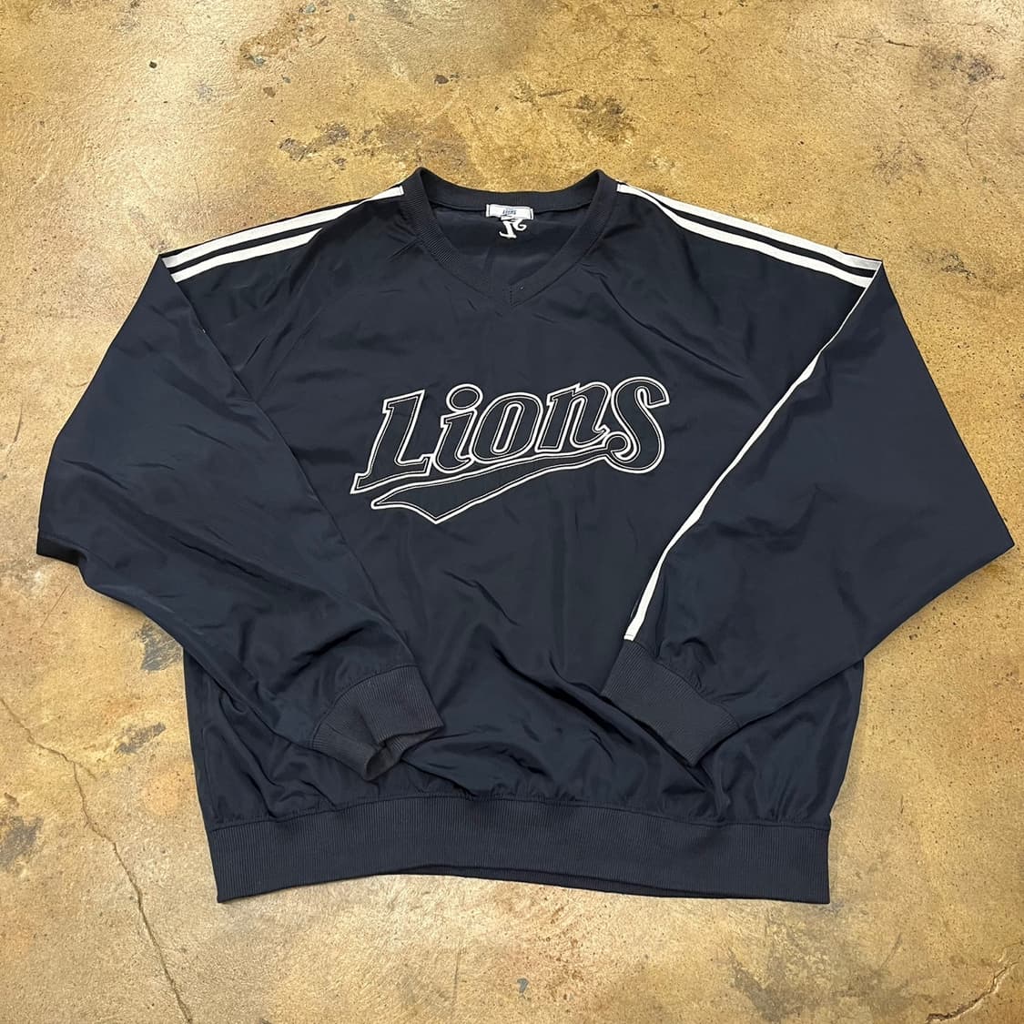 [2XL] 삼성 라이온즈 우븐 스웨트셔츠 블루 b10 상품이미지2