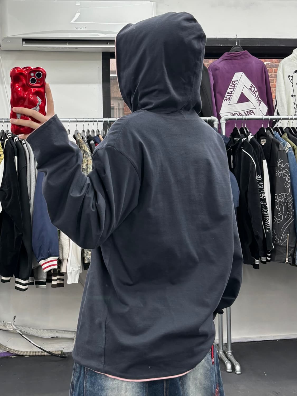 니들스 리버시블 후드티 상품이미지4