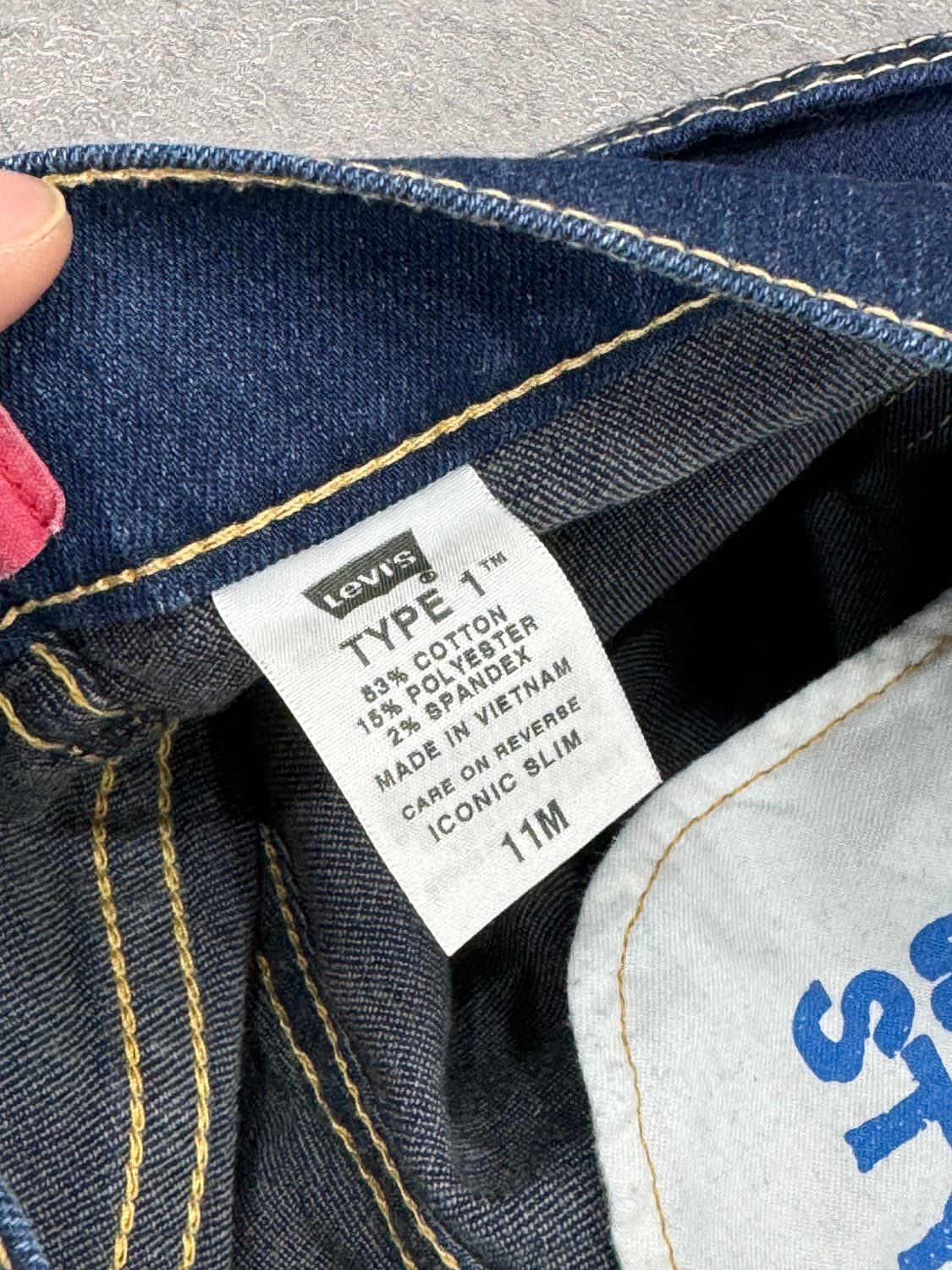 리바이스 타입원 로우라이즈데님 상품이미지8