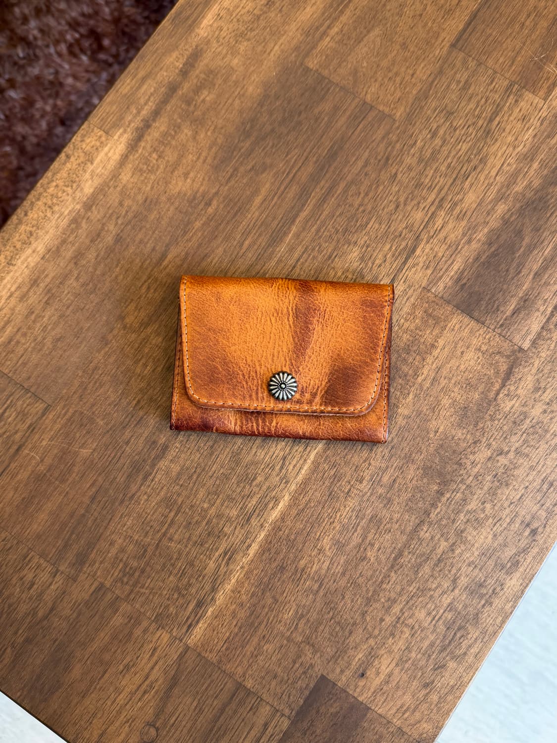 Vtg 빈티지 콘초 레더 월렛 (Brown) 상품이미지1