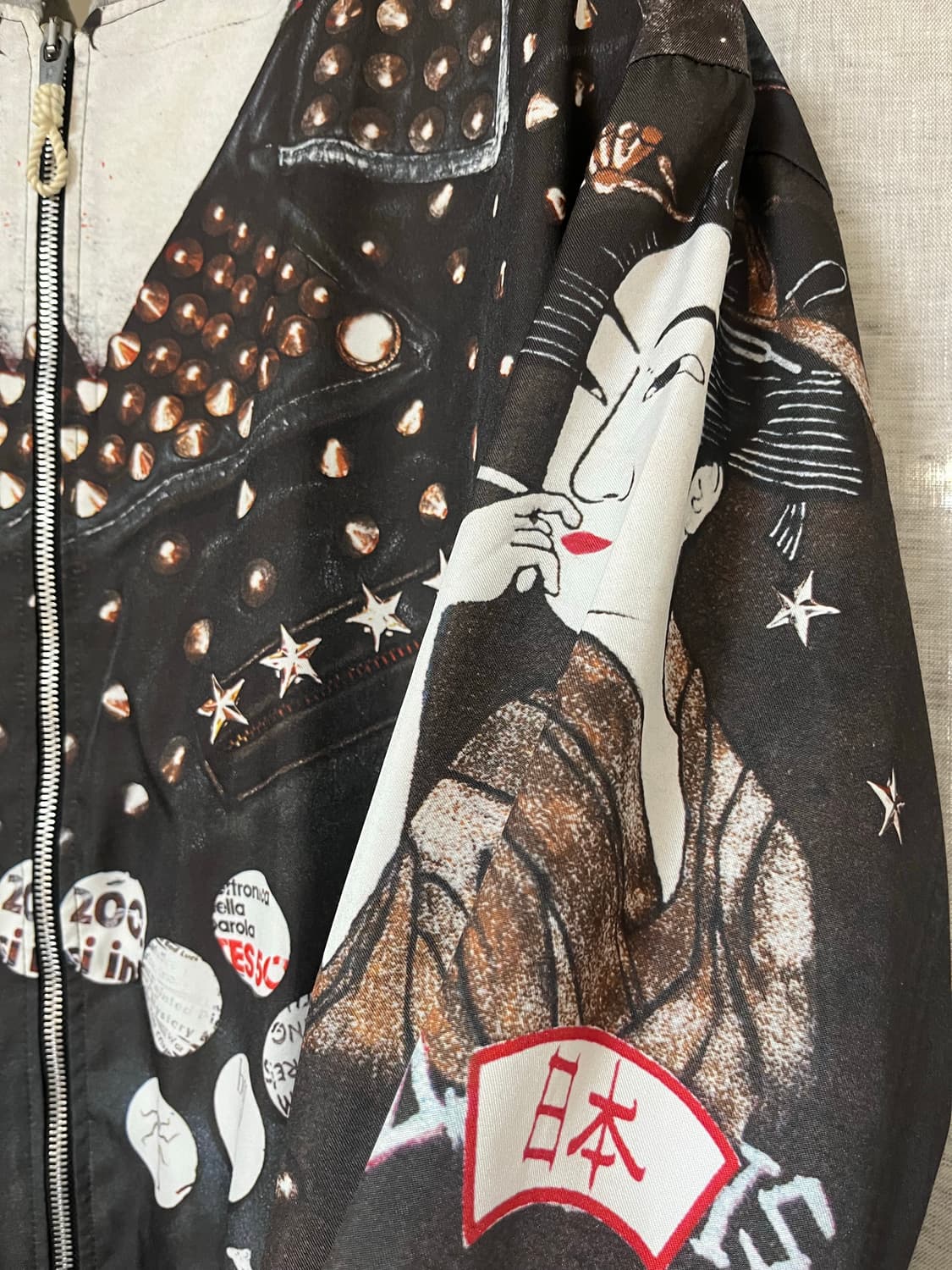 미하라야스히로x퓨마 스터드 후드자켓 상품이미지3