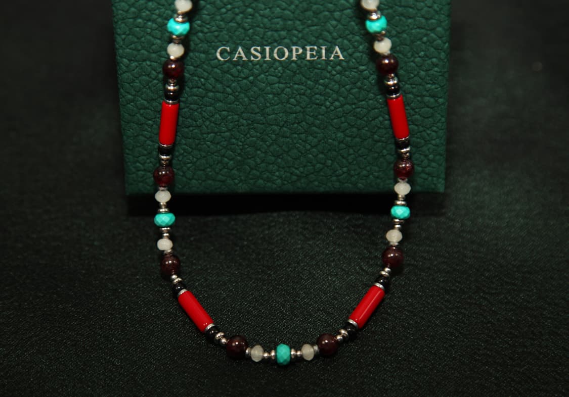 CASIOPEIA Sunrise Necklace 가넷 원석목걸이 상품이미지5