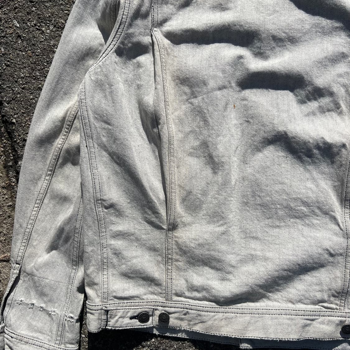 디젤 D스페라 빈티지 가공 데님 트러커 자켓 상품이미지8