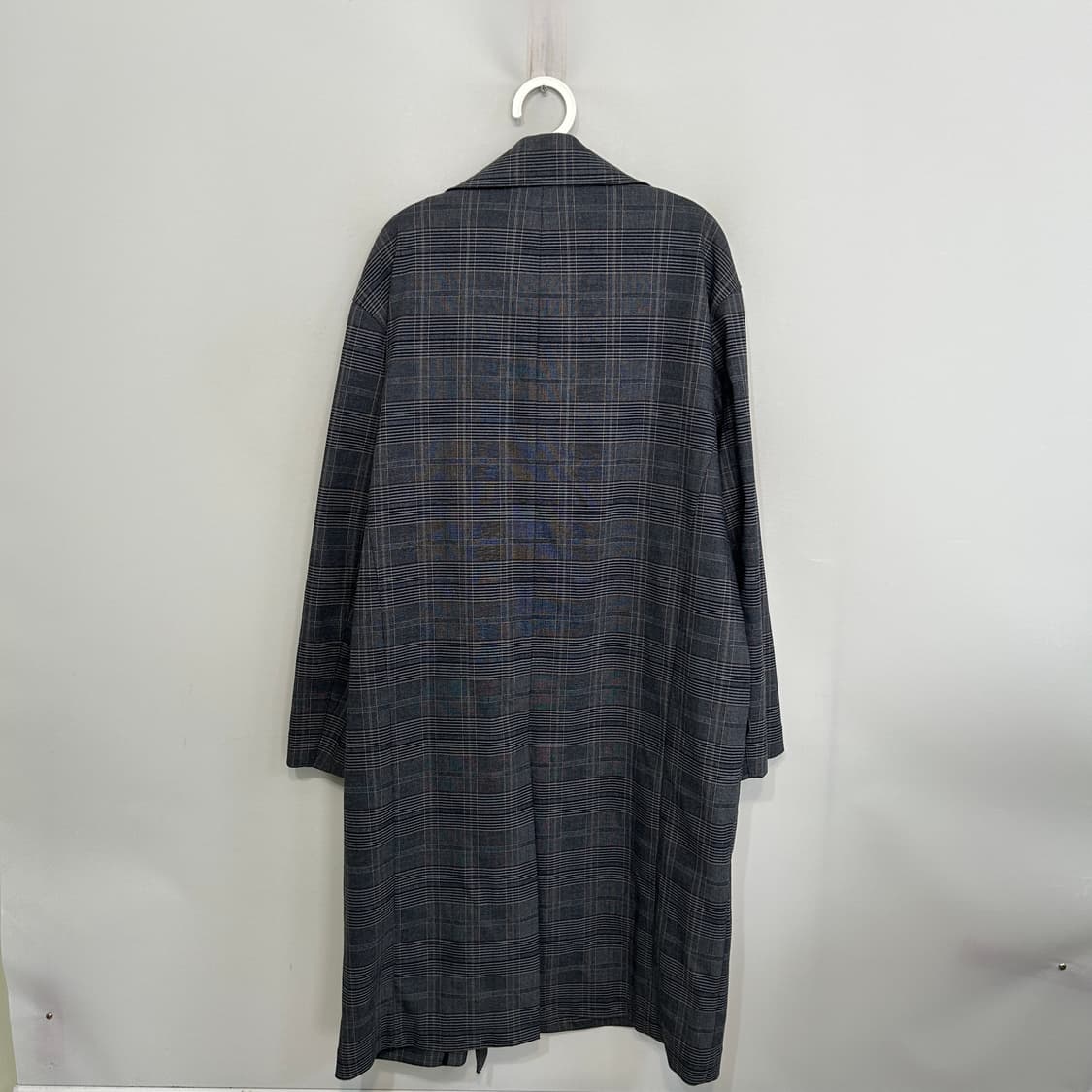 시스템 여성 체크 더블 트렌치코트 76  상품이미지3