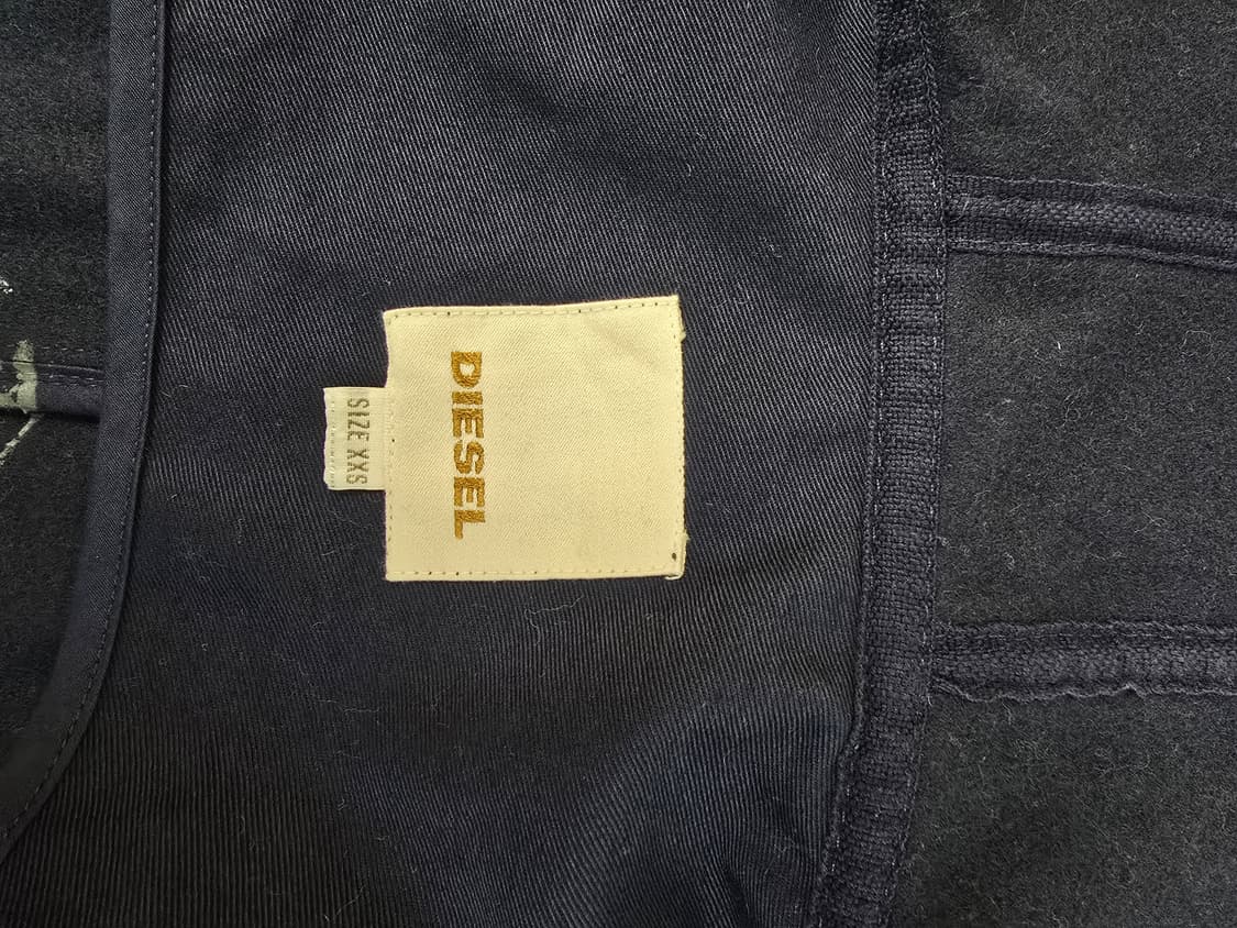 디젤 아카이브 벨티드 후드 울 코트 상품이미지9