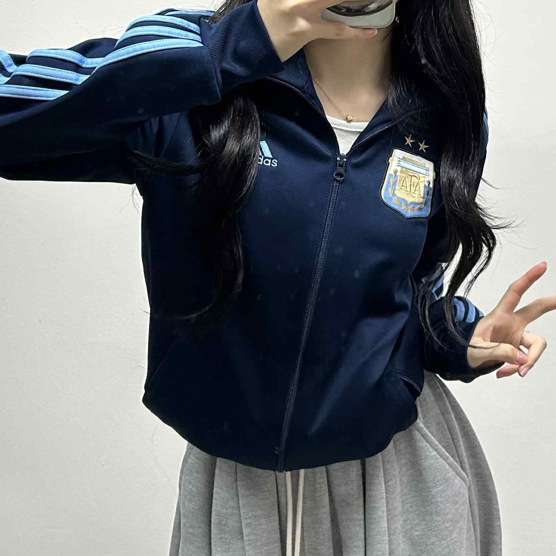 아디다스 아르헨티나 13/14유니폼 남하 트랙탑 희귀져지(95) 상품이미지1