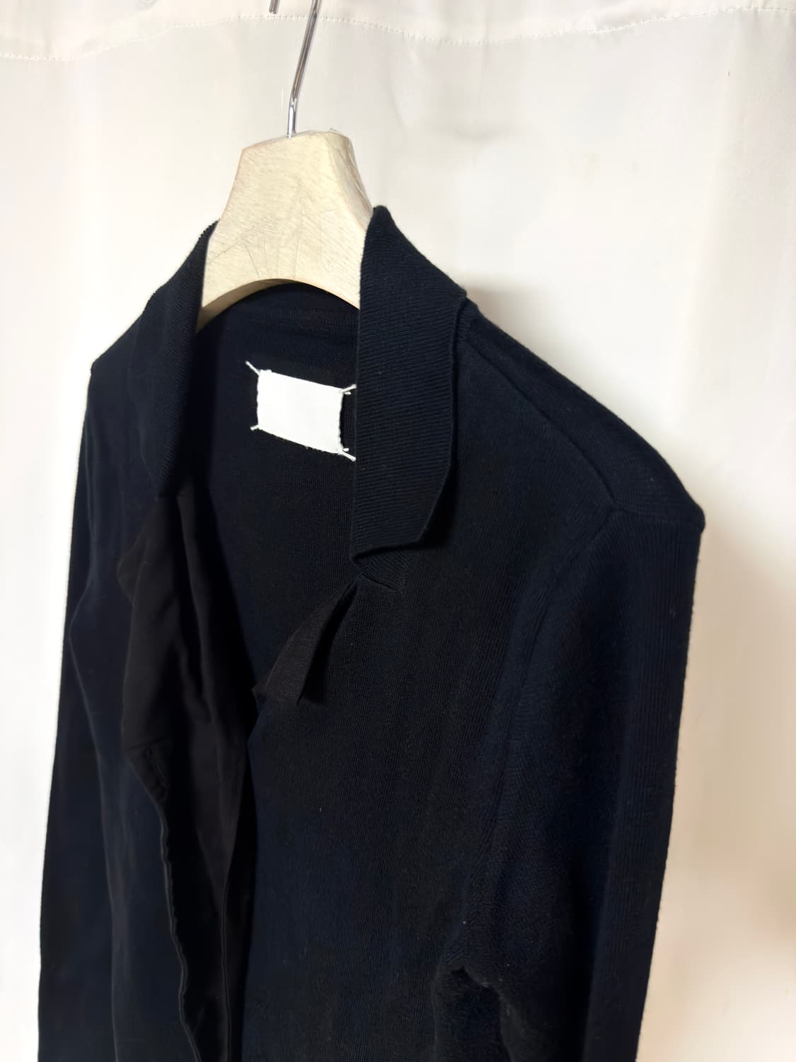 Maison Margiela 블랭크 2레이어 울 혼방 가디건 상품이미지2