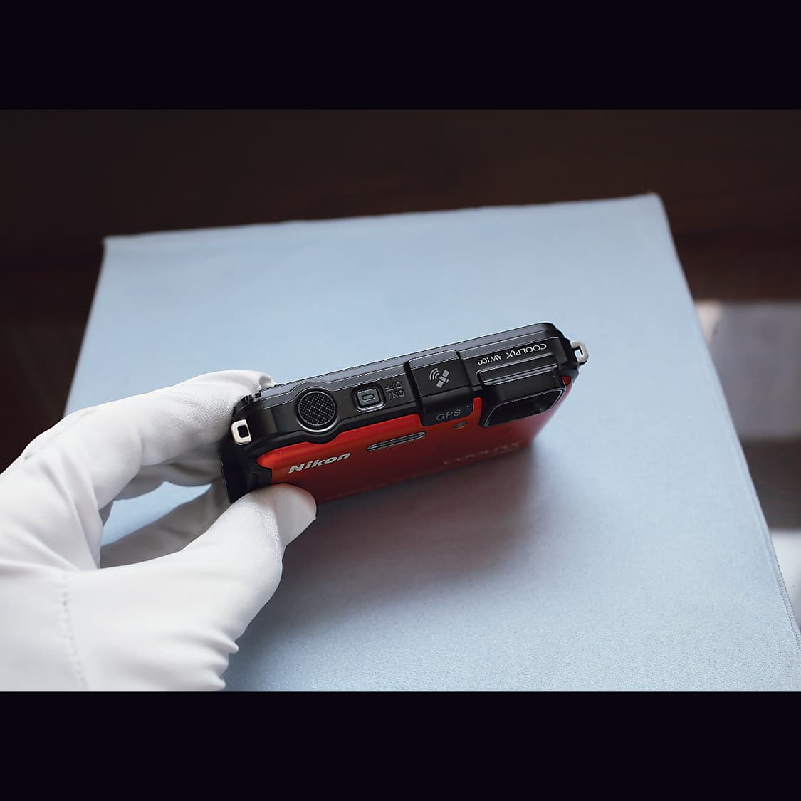 레어<A급> 니콘 쿨픽스 aw100 오렌지 빈티지 디카 상품이미지3