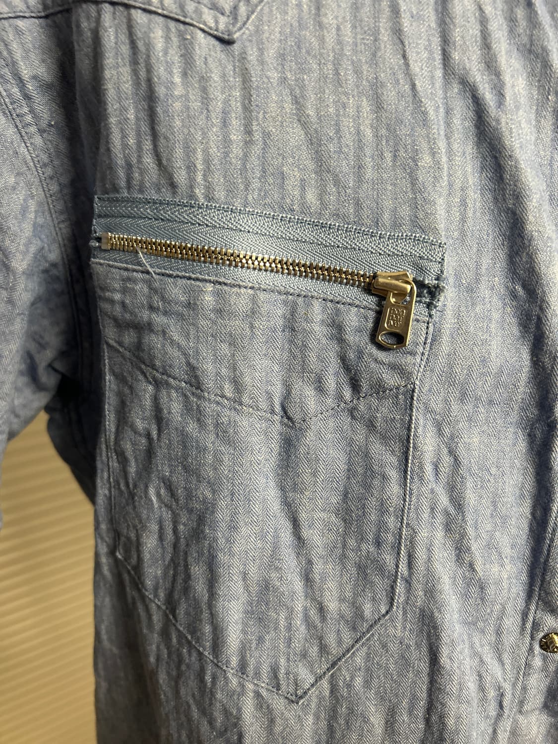 NONNATIVE 인디고 닥터 반팔셔츠 3 상품이미지3