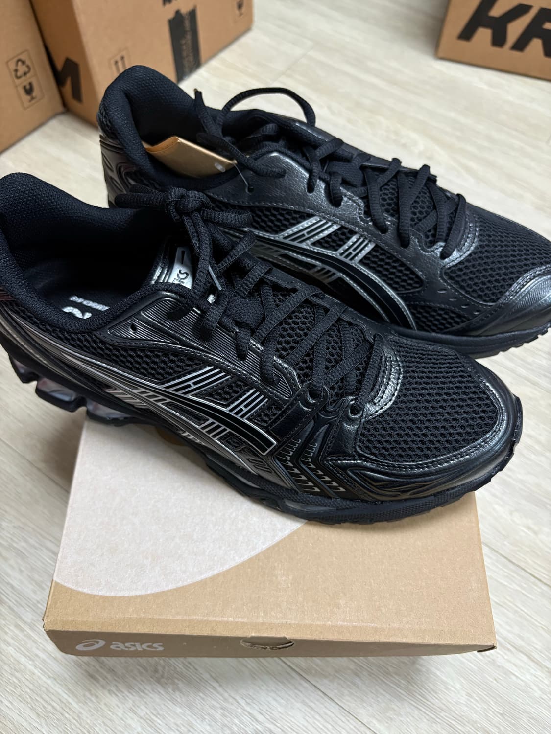 아식스 젤카야노 블랙퓨어실버 275 상품이미지4