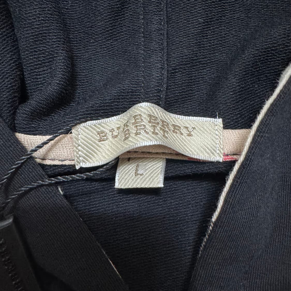 버버리 여성 체크 후드집업 (새상품) 상품이미지4