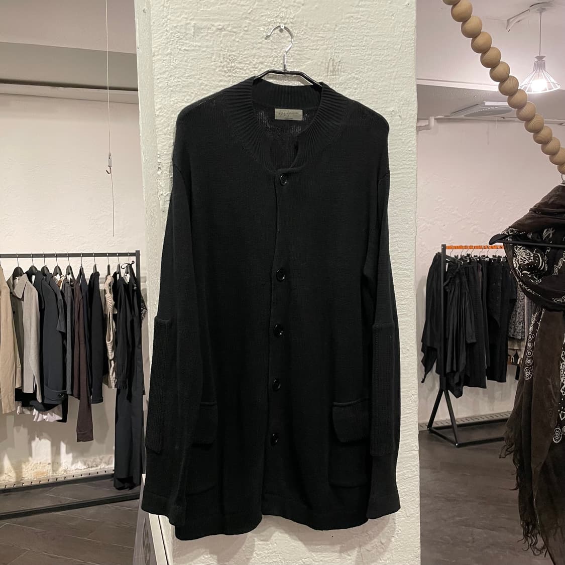 요지야마모토 뿌르옴므 오버사이즈 가디건 상품이미지1