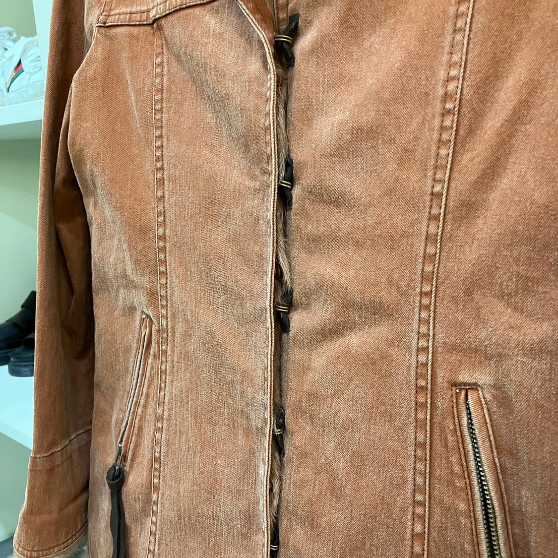 VTG 빈티지 토끼털 자켓 상품이미지4