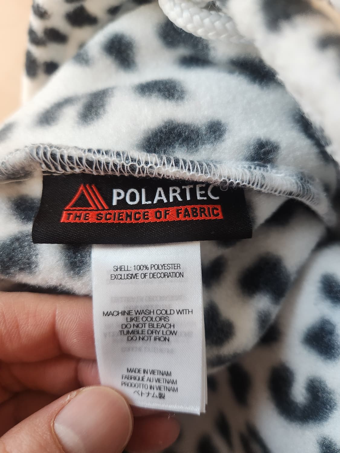 슈프림 폴라텍 팬츠24FW 레오파드 상품이미지6