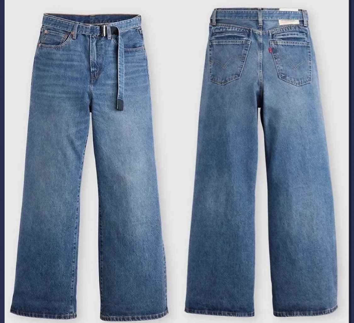 리바이스 사카이 데님팬츠 2사이즈 상품이미지1