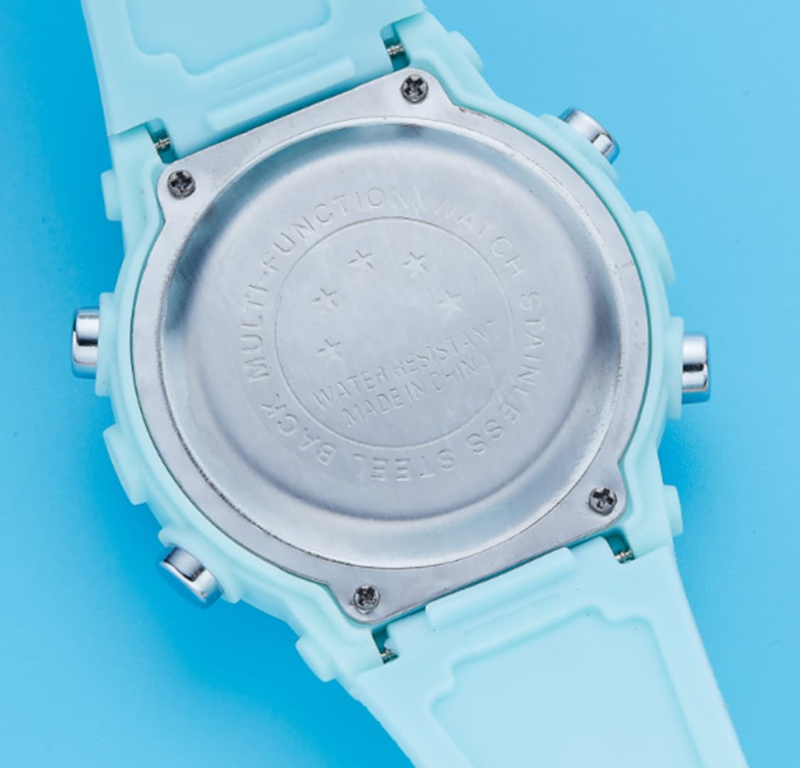 스포츠 패션 디지털 전자 워치 파스텔 컬러 손목시계 판 상품이미지2