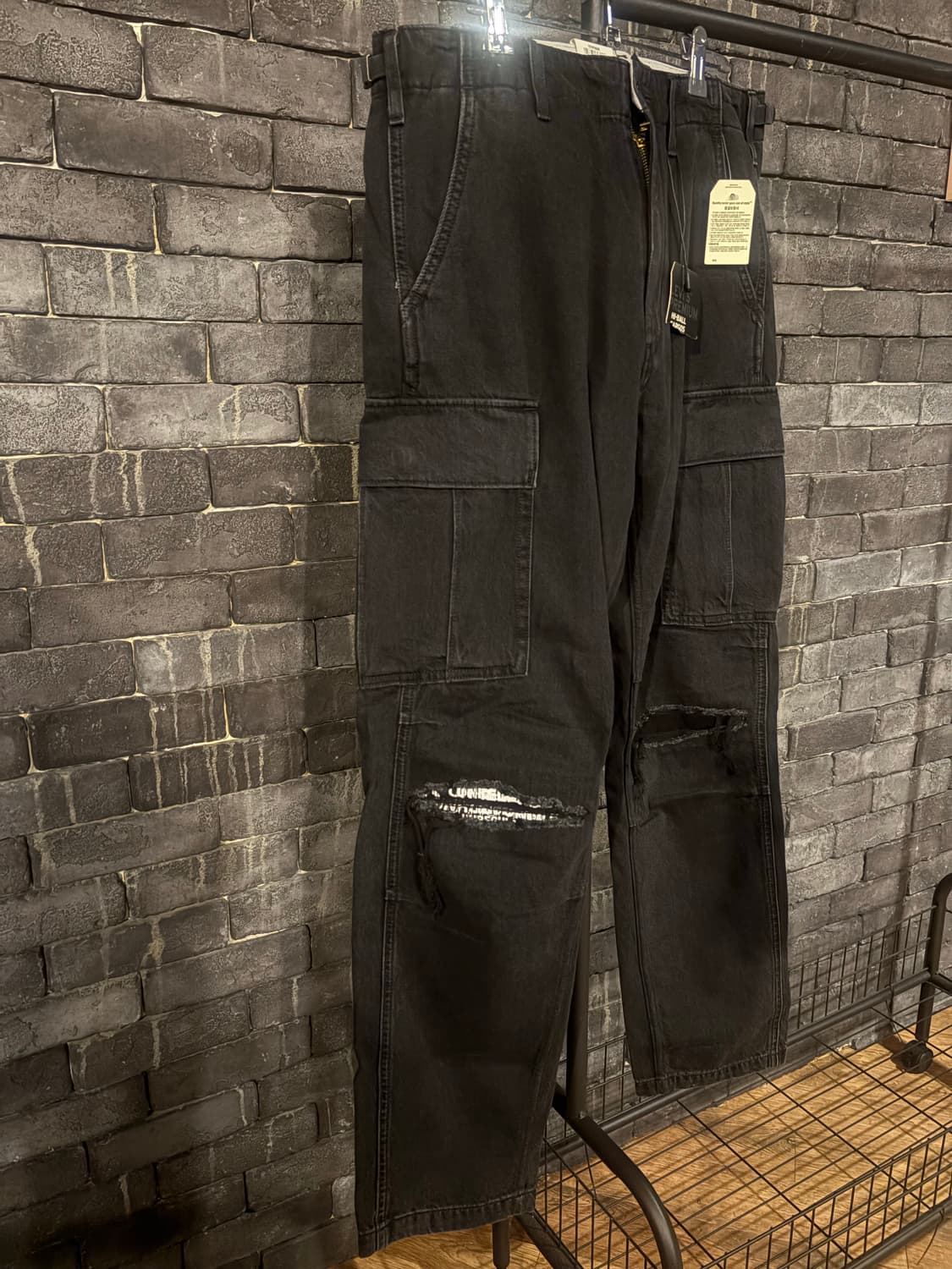 [새상품/32] 리바이스 남자 데님 카고팬츠 상품이미지2