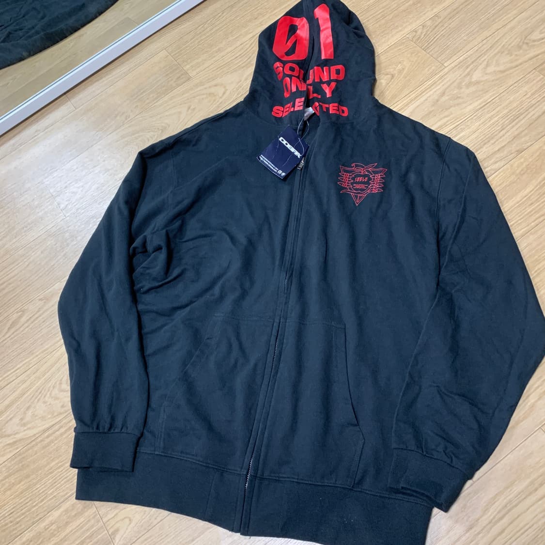 XL)에반게리온 제레 sound only 후드집업 상품이미지1