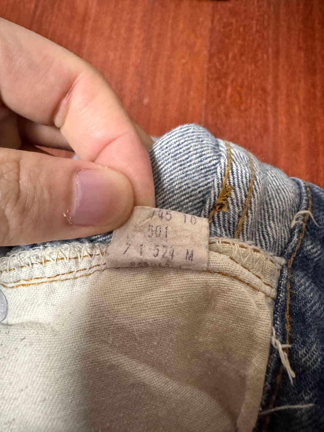 [표기 40, 실측 38] 빈티지 리바이스 66후기 501 상품이미지5