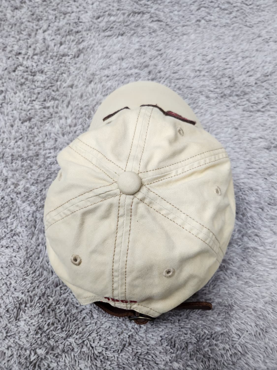 빈티지 GAP 베이지색 볼캡 (1969) 새제품급 상품이미지6