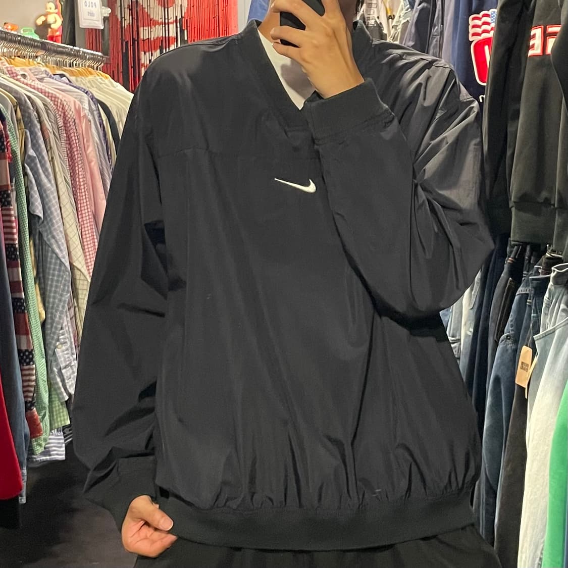 [IM] nike 미드스우시  블랙 웜업 상품이미지2