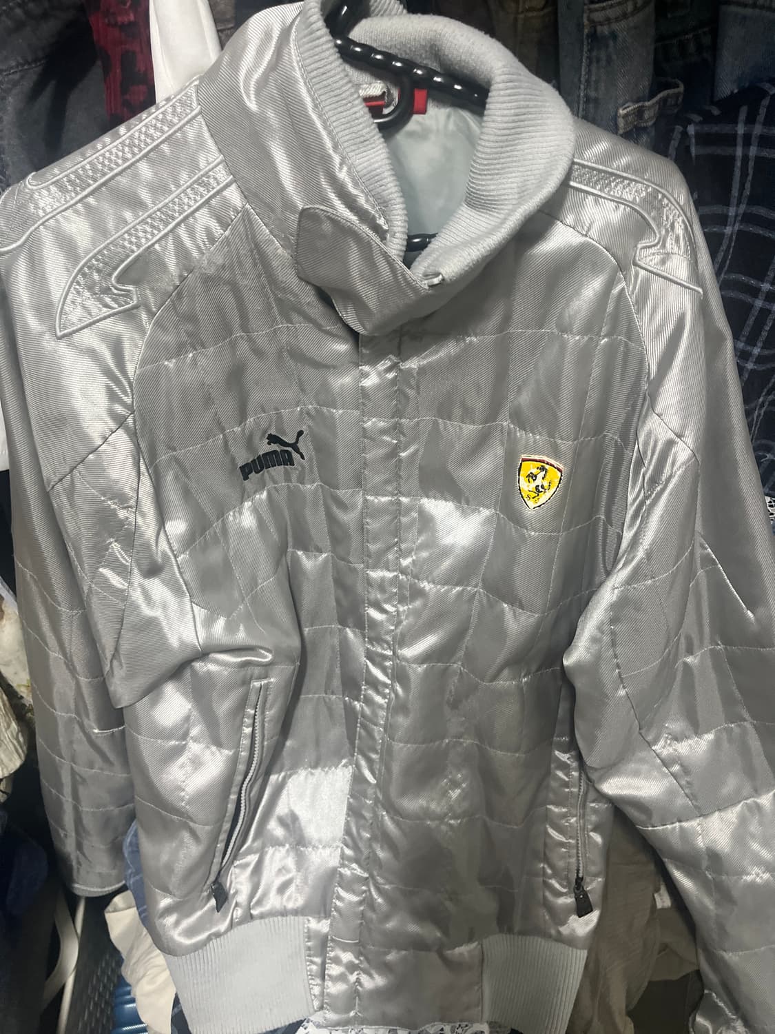 푸마 실버 자켓 상품이미지1