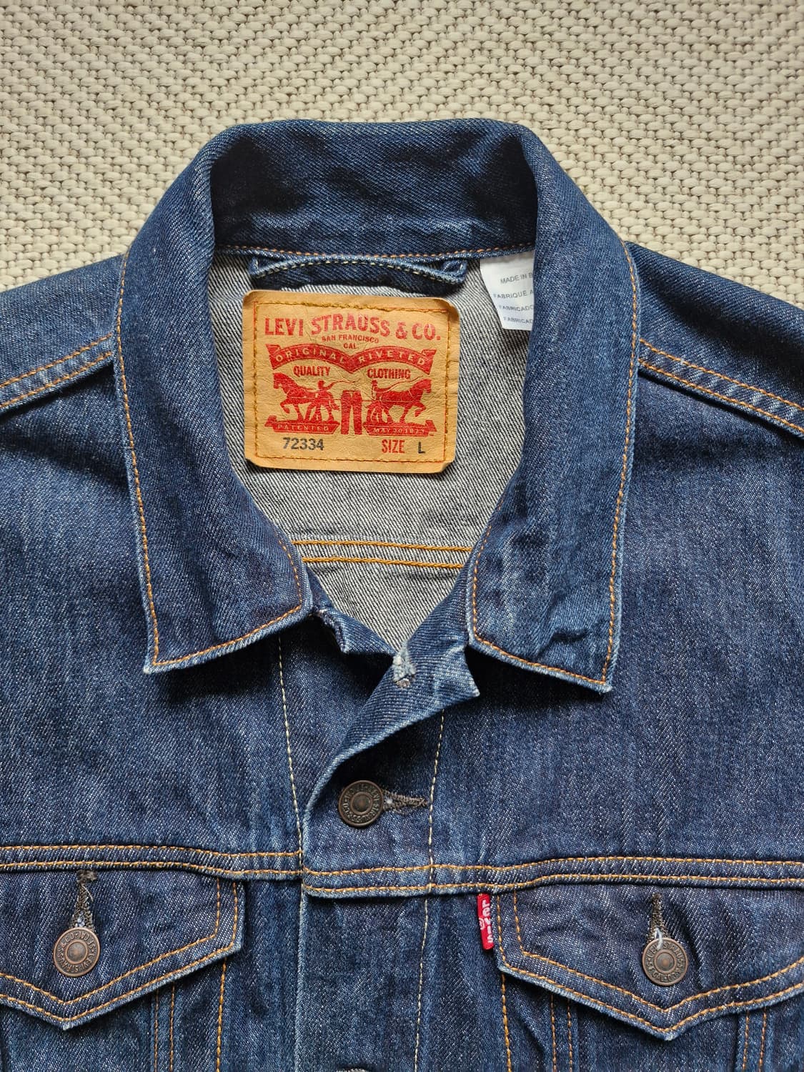 리바이스 |||세대 데님 트러커 L  상품이미지1