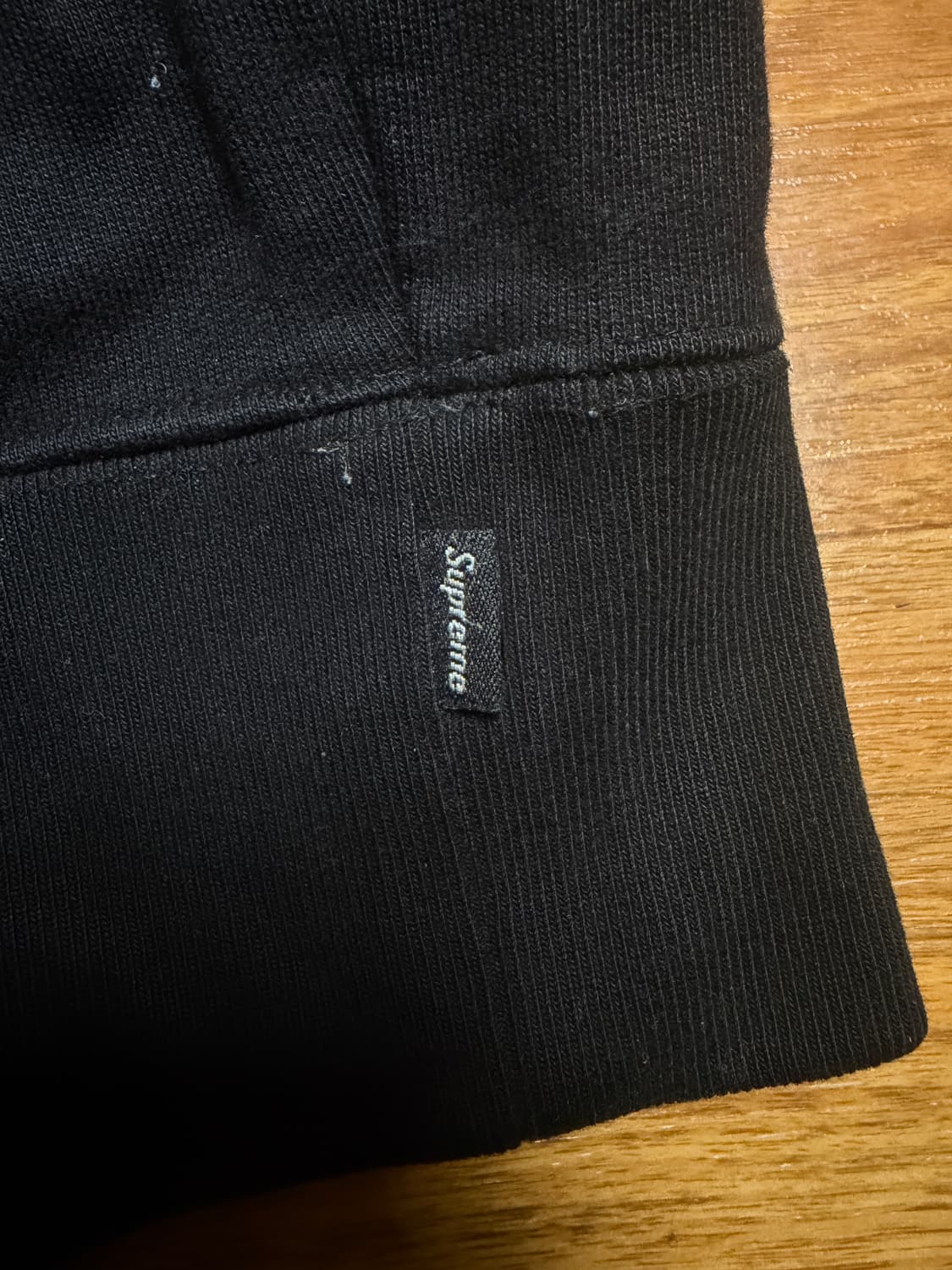 슈프림 x 꼼데가르송 스플릿 로고 후드 상품이미지6